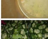 A picture of step 5 of Ghana okro light soup#Abujamoms #Abjmoms.