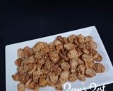 A picture of step 4 of Lotus Stem Masala Chips.