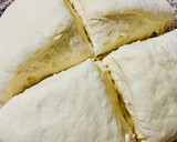Foto del paso 3 de la receta: 🥟CALZONE🥟 DE PUERROS 🧀QUESO🧀 Y 🍖 JAMÓN🍖 (masa casera) 😋