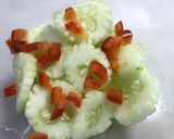 Foto del paso 3 de la receta: Pepinos con morrón