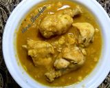 A picture of step 5 of Dal Chicken.