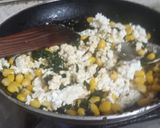 A picture of step 5 of Open spinach corn paneer sandwich.