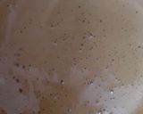 A picture of step 1 of Dalgona coffee.