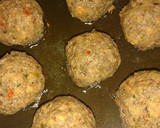 Foto del paso 4 de la receta: 💚 Albóndigas de lentejas 💚 Estofadas en salsa putanesca🖤