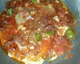 A picture of step 5 of Dhaba style egg.