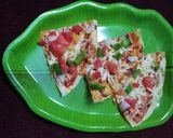 પાપડ પીઝા(Papad Pizza Recipe In Gujarati) રેસીપી સ્ટેપ5ફોટો