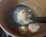 Foto langkah ke 3 dari resep Sop lohua ayam (bakso rambutan).