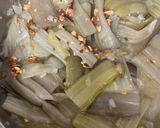 Foto del paso 4 de la receta: Tallos de acelgas en salsa de almendras !!!!