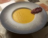 Foto del paso 8 de la receta: Crema de verduras con crujiente de jamón