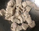 雞胸肉炒毛豆的食譜步驟2照片