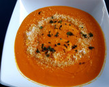 Foto del paso 6 de la receta: Crema fría de zanahoria🥕 manzana🍏jengibre y leche de coco🥥