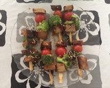 Foto del paso 4 de la receta: Brochetas de seitán y verduras