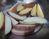 A picture of step 3 of Potato Wedges.