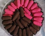 Foto langkah ke 8 dari resep Cookies Ulat Simple.