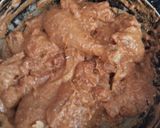 A picture of step 1 of Semolina crusted deep fry chicken.