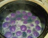 Foto langkah ke 8 dari resep Klepon Ubi Ungu Rice Cooker.