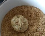 A picture of step 5 of Dahi kabab.