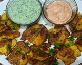 A picture of step 4 of Crispy Smashed potatoes.