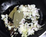 A picture of step 2 of Teliya Mah (Himachali delicacy).
