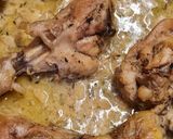 Csirkecomb mustáros szószban recept fázis 4 fotója
