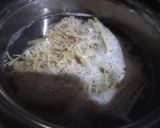A picture of step 2 of Wheat flour seviya.