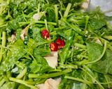 10分鐘上菜-莧菜炒豆皮的食譜步驟6照片
