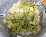 Foto del paso 2 de la receta: 556. Pastel sencillo de puerros (principal verdura)