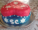 Foto del paso 10 de la receta: Fondant de bombón ❤💙