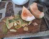 Foto del paso 1 de la receta: Agua de melón🍈