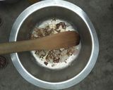 A picture of step 2 of Pigeon Peas Mukimo.