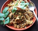 A picture of step 3 of Bread and Egg Scramble(bread-egg burji).