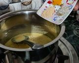 A picture of step 2 of Chickpea Sheera.