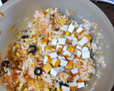 Foto del paso 4 de la receta: Ensalada de pasta corta con marisco y verduras