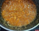 A picture of step 3 of Aam Chunda or Sweet Mango pickle.