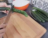 A picture of step 1 of 【Korean Side Dish】Cucumber Kimchi.