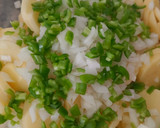 Foto del paso 1 de la receta: Papas con queso y huevo al horno
