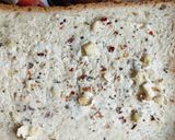 A picture of step 1 of Inside Out pizza sandwich.