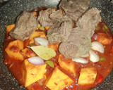 Foto del paso 5 de la receta: Carne de res con calabaza (uyama)