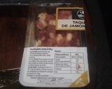 Foto del paso 3 de la receta: Calabacín relleno de puré con gambas y jamón