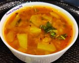 A picture of step 8 of Quick sambar with chayote.