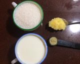 A picture of step 2 of Coconut Ladoo.
