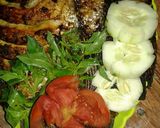 Foto langkah ke 6 dari resep Gurami bakar teflon+sambal cabe hijau.