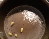A picture of step 1 of Cardamom Milk Tea (Alaichii Wali dhood pati Chai).