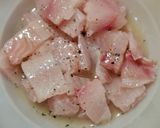 A picture of step 1 of Mexican-Style Fish Tostadas.