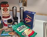 A picture of step 1 of Baked Ziti.