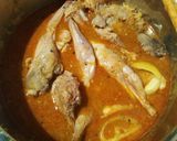 Nyúlpaprikás gombával, fokhagymásan recept fázis 4 fotója