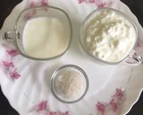 A picture of step 1 of Plain Sweet Lassi.