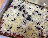 صورة لخطوة 2 من وصفة 🍕بيتزا دياي بخبز التوست 🍞
