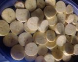 A picture of step 1 of Scrambled plantation egg frittas.
