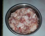 Foto del paso 2 de la receta: Espaguetti con morrón y tocino